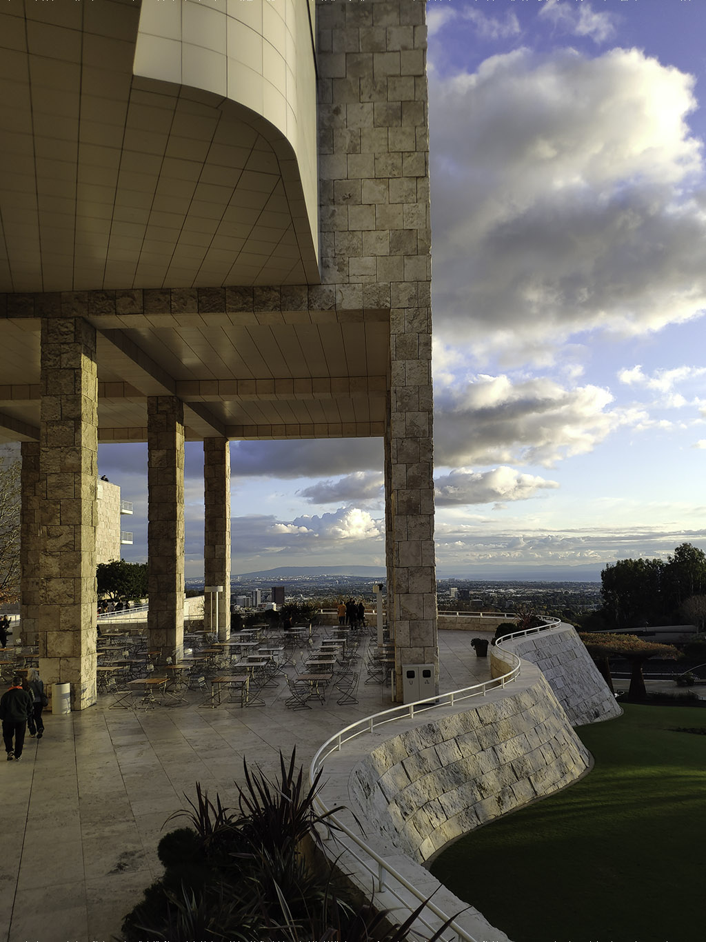 20191226 Getty Center Column