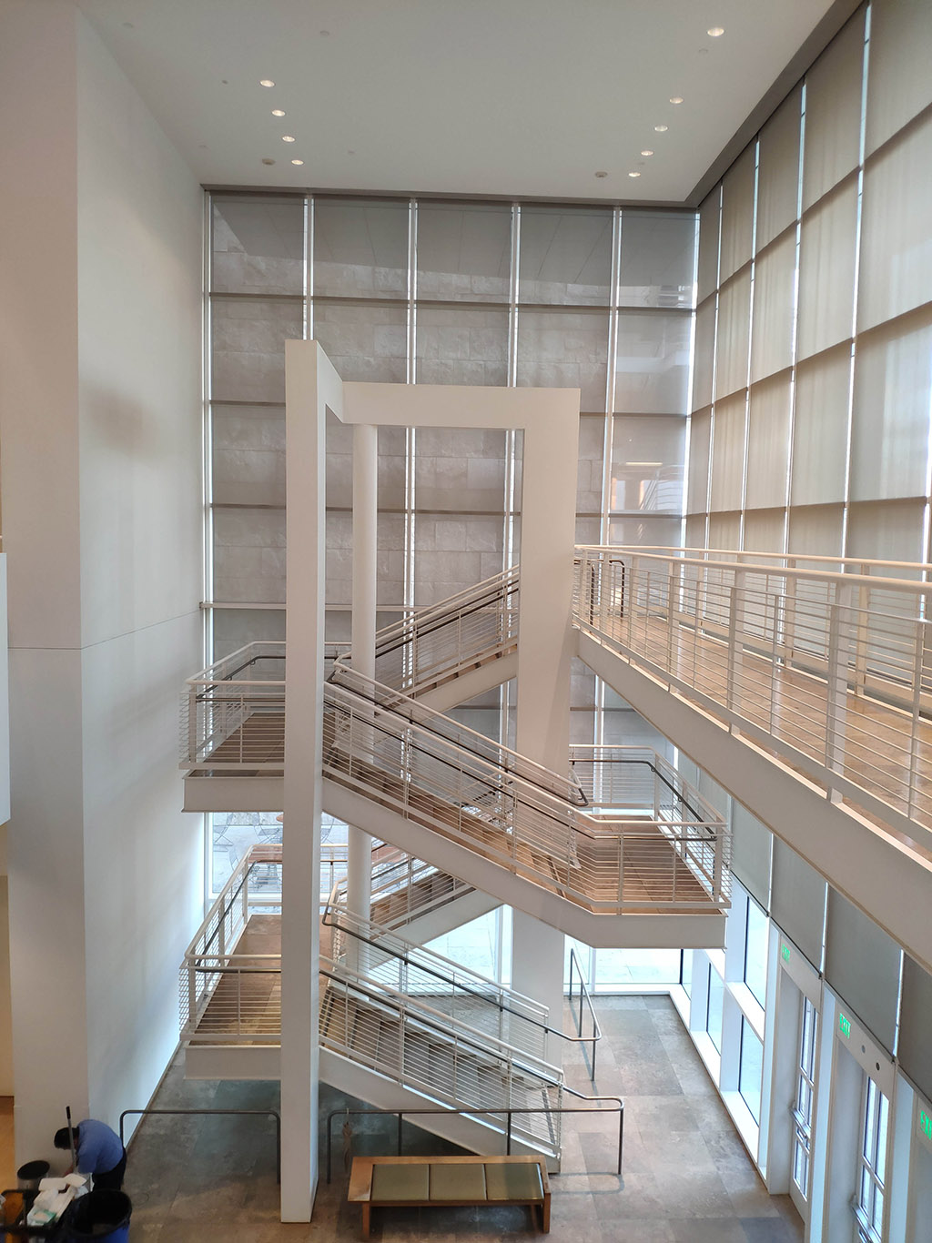 20191226 Getty Center Stairs